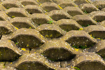 Full frame shot of stones