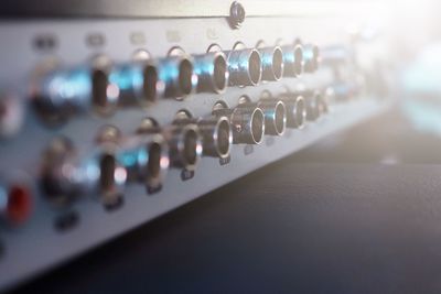 Close-up of computer keyboard