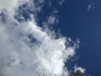 Low angle view of sky