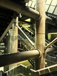 Railing on staircase