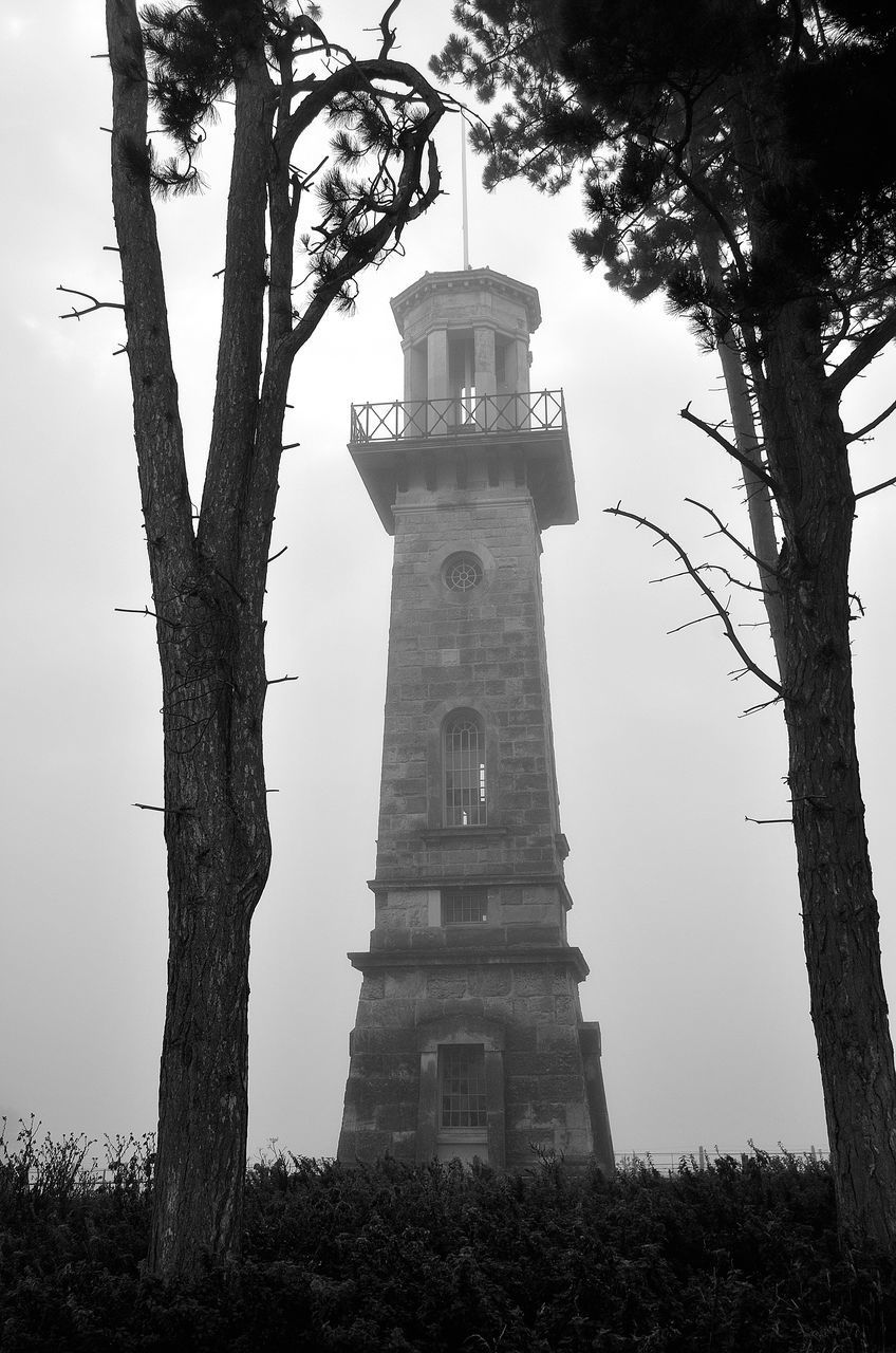 LOW ANGLE VIEW OF TOWER AGAINST SKY