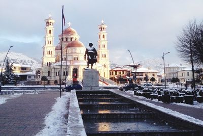 View of church against sky