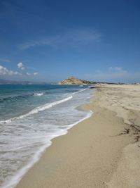 Scenic view of beach