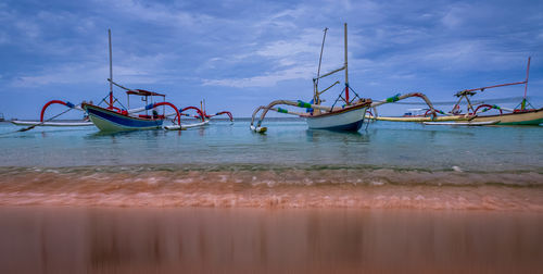 Fishing boats in indonesia/