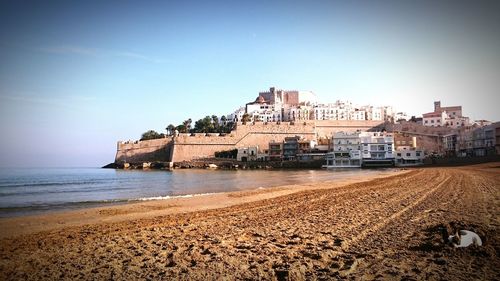 View of beach against sky