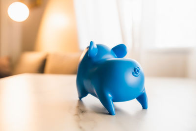 Close-up of stuffed toy on table