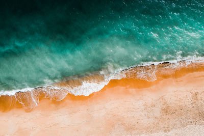 Aerial view of beach