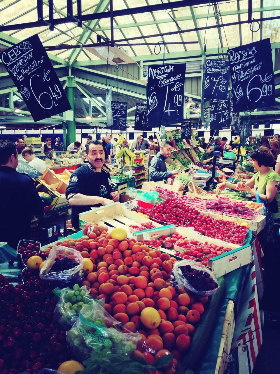 for sale, market stall, retail, food and drink, market, food, choice, freshness, abundance, variation, large group of objects, healthy eating, sale, display, fruit, small business, price tag, selling, consumerism, store