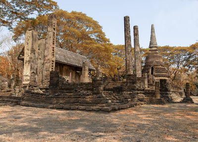 Old ruins of building