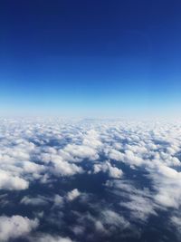 Low angle view of clouds in sky