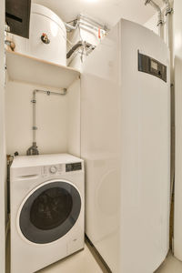 Interior of bathroom