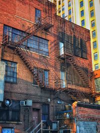 Low angle view of residential building