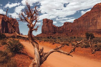 View of scenic landscape