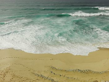 Scenic view of beach