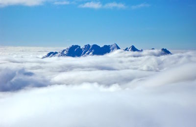 Scenic view of cloudscape against sky