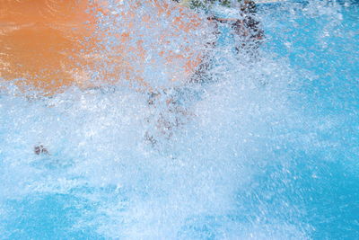 Full frame shot of swimming pool