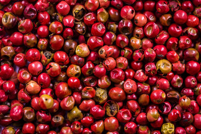 Full frame shot of cherries