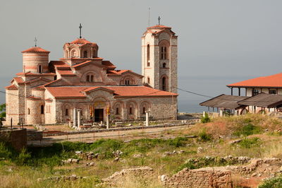 View of old building against sky