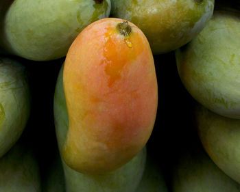 Close-up of oranges on table