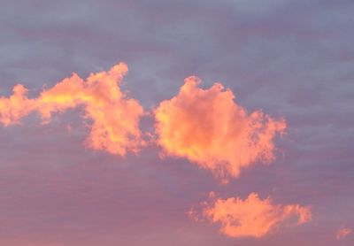 Low angle view of sky