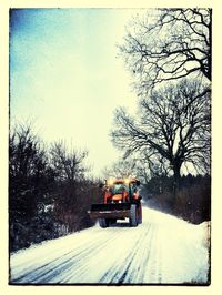 Car on road