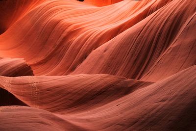Full frame shot of rock formation