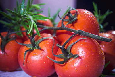 Close-up of strawberries