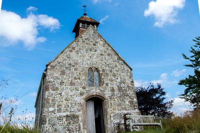 Low angle view of church