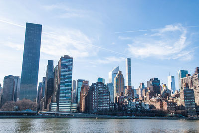 Skyscrapers in city