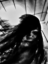 Close-up portrait of a man