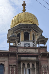 Low angle view of historical building against sky