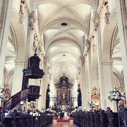 Low angle view of church