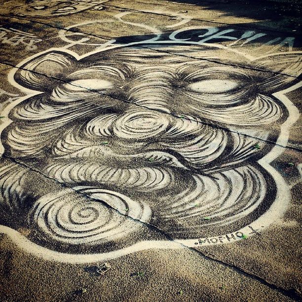 high angle view, pattern, full frame, art and craft, design, creativity, sand, backgrounds, curve, art, no people, day, outdoors, textured, spiral, shape, close-up, sunlight, natural pattern, nature
