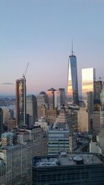 Skyscrapers in city