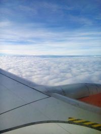 Aerial view of landscape against sky