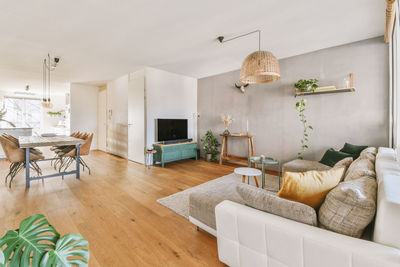 Interior of living room