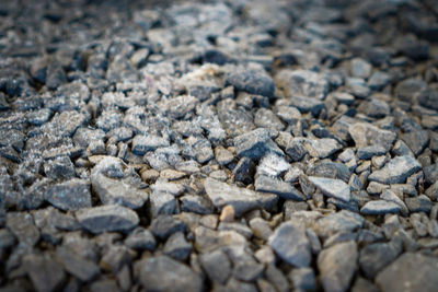 Full frame shot of stones