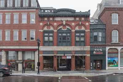 Buildings in city