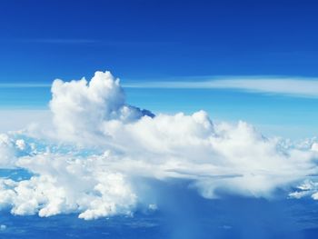 Low angle view of clouds in sky