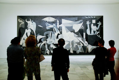 Group of people standing in front of building