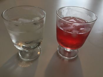 Close-up of drink on table