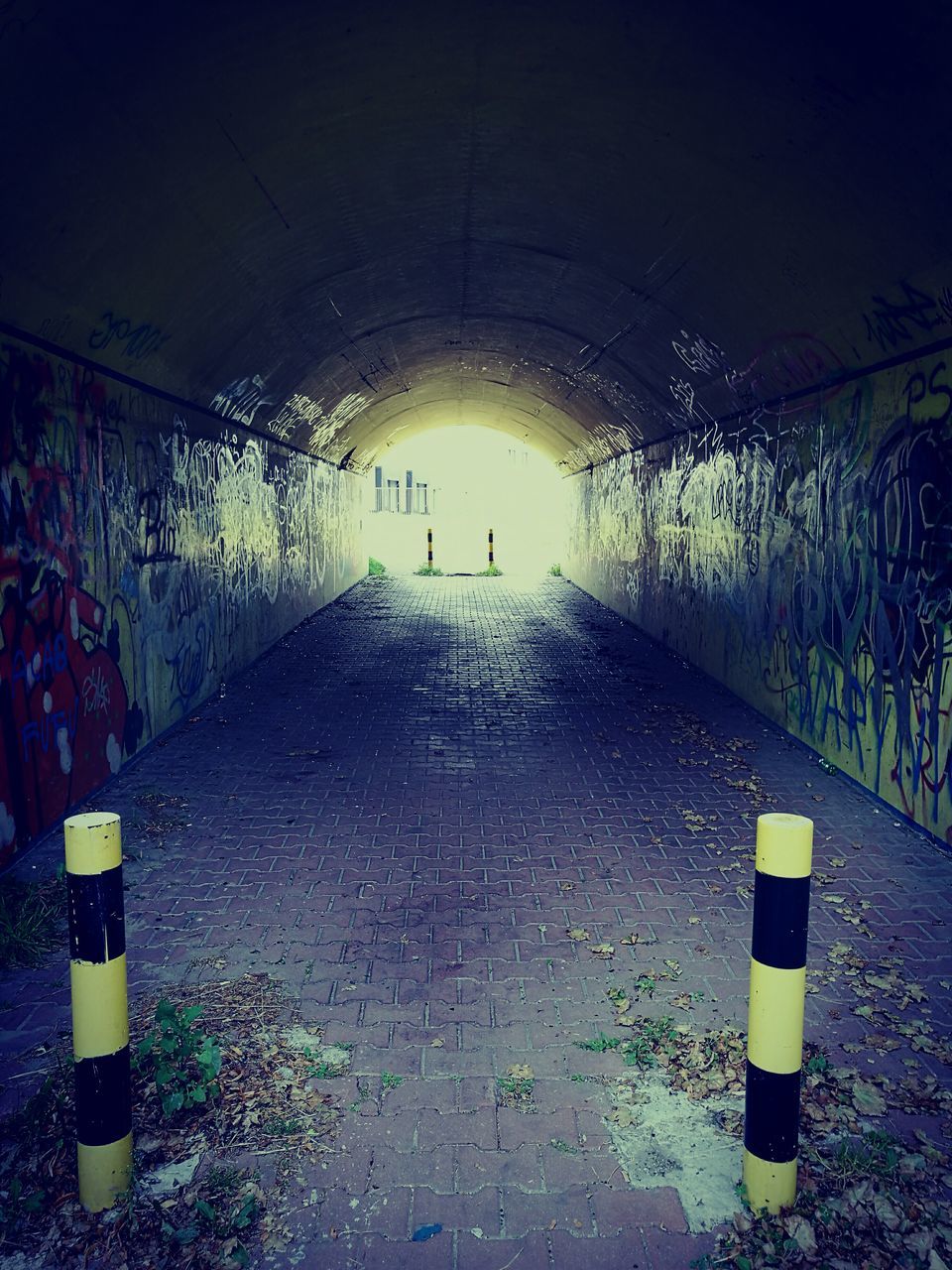 TUNNEL WITH TUNNEL IN BACKGROUND