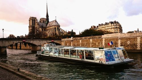 River with buildings in background