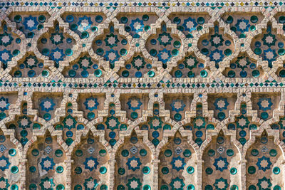 Full frame shot of patterned wall