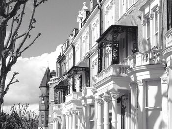 Low angle view of building against sky