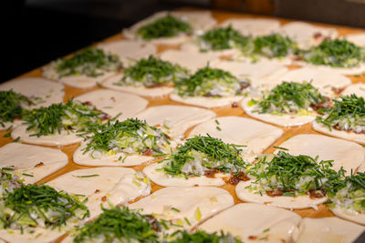 Close-up of salad in plate