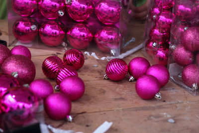 Close-up of vegetables on table