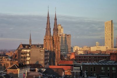 Cityscape against sky