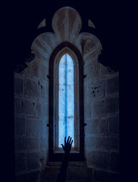 Low angle view of historical building