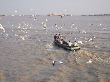 People on beach